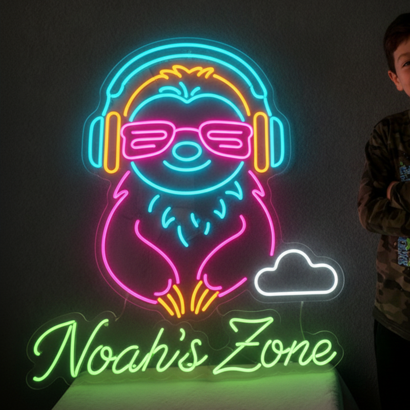 Custom LED Neon Sign – Personalized Wall Decor for Business, Bar, Wedding & Home | Moodsweave