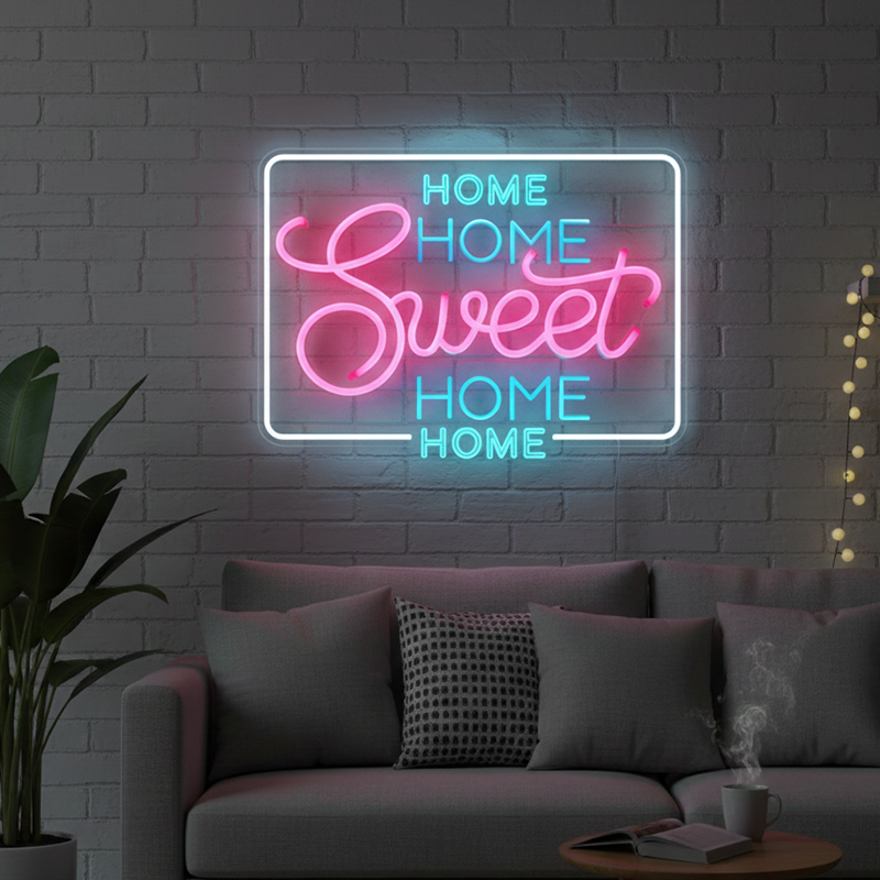 Custom Family Name Neon Sign – Personalized LED Neon Light for Home Décor, Living Room & Entryway | Moodsweave