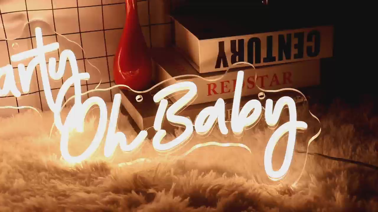 MOODSWEAVE Custom Neon Sign Happy Birthday Neon Lights Decorate Party for Her Customizable Surprise Gifts